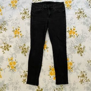 Joe’s Size 29 Black Denim Skinny Jean
